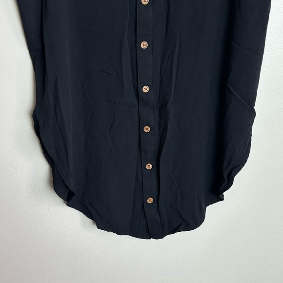 Jackson Rowe Size M  Black Button-Front Pencil Skirt - Picture 3 of 6